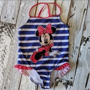 Minnie Mouse toddler swim suit